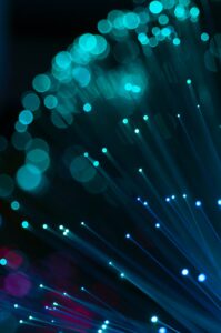 Fiber optic cable representation